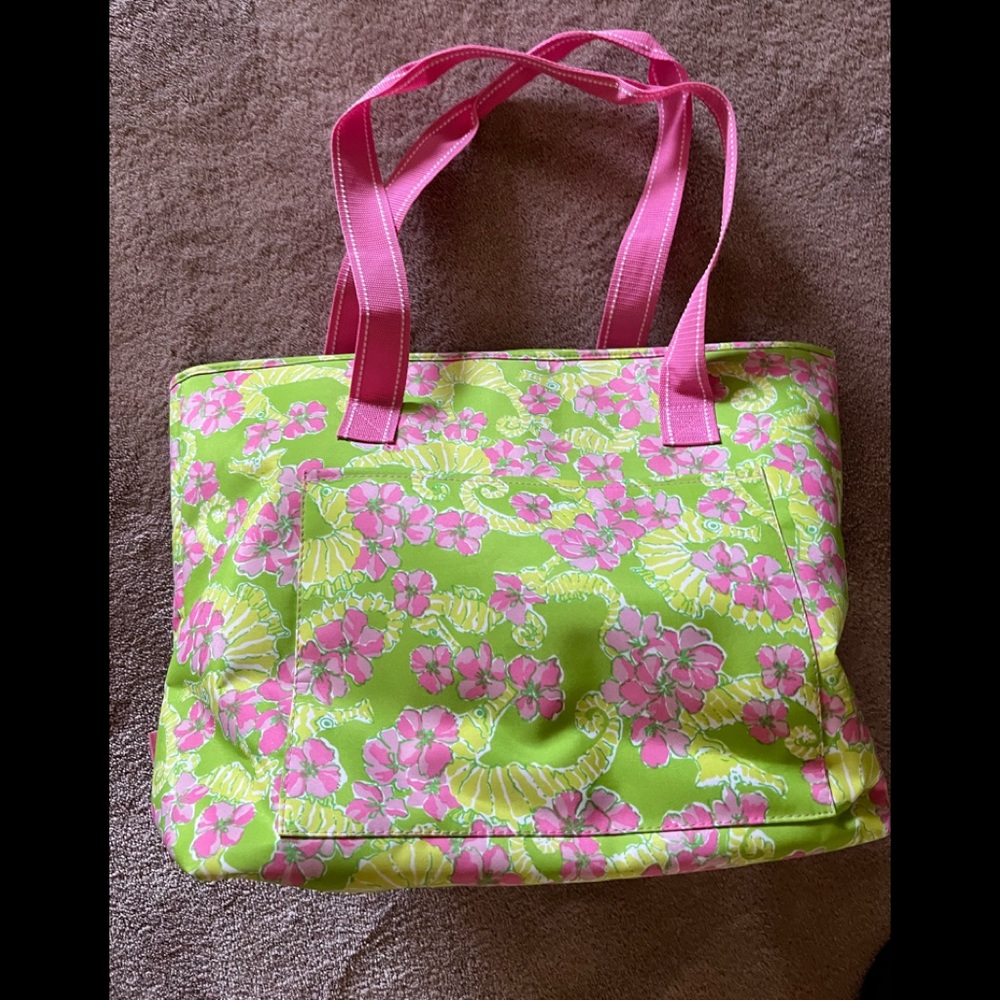 Lilly Pulitzer insulated tote bag